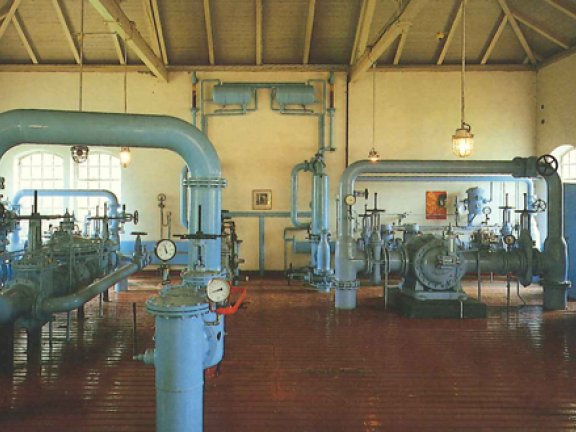 Eine Gasübernahmestation aus dem Jahr 1971